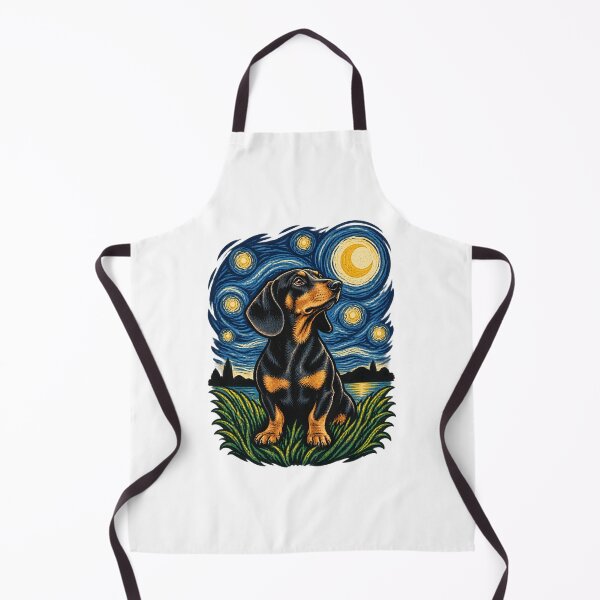 Item preview, Black and Tan Shorthair Dachshund Silhouette Design for Dog Lovers designed and sold by Piiouf.