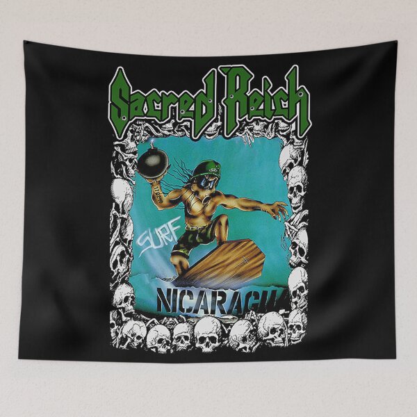 Item preview, Sacred Reich Surf Nicaragua designed and sold by georgeweigan.