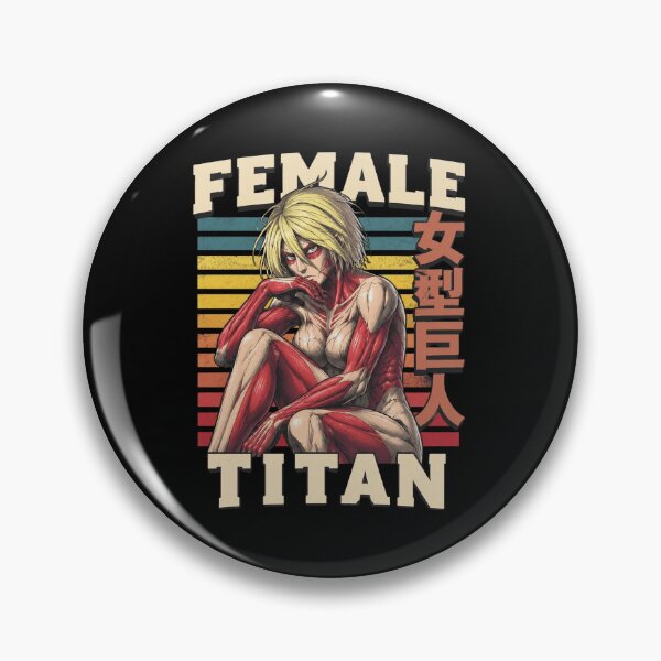 Item preview, Female Titan Retro Anime designed and sold by elsiechillqzde.