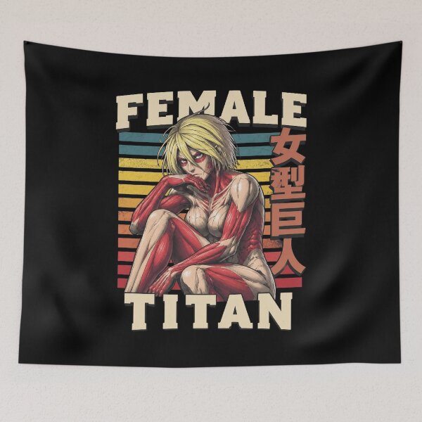 Aperçu de l'œuvre Titan Féminin Anime Rétro créée et vendue par elsiechillqzde.