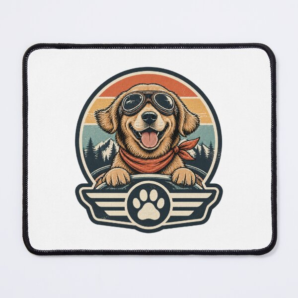 Item preview, Dog Is My Co-Pilot Cute Paw Print Design for Dog Lovers designed and sold by Piiouf.