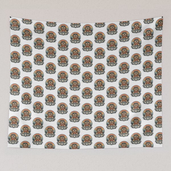 Aperçu de l'œuvre Dog Is My Co-Pilot Cute Paw Print Design for Dog Lovers créée et vendue par Piiouf.