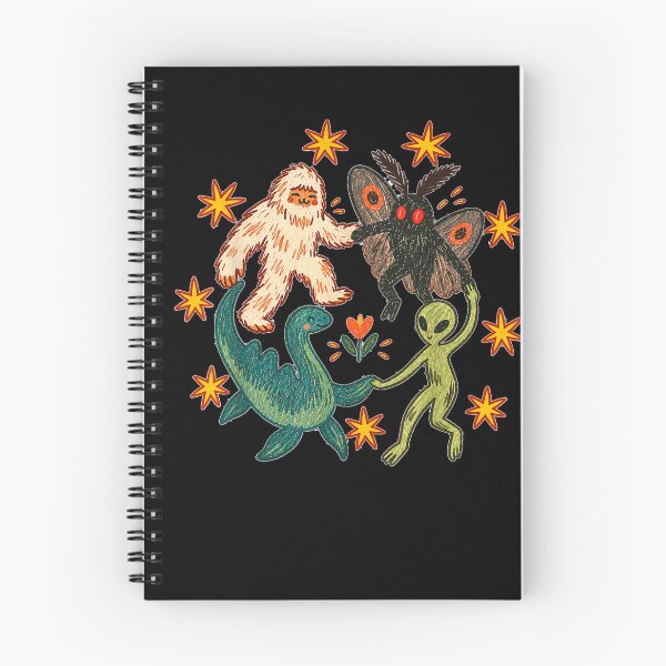 Item preview, Funny Dancing Cryptids Bigfoot Mothman Alien Halloween  designed and sold by DaphoLatara.