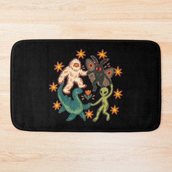 Item preview, Funny Dancing Cryptids Bigfoot Mothman Alien Halloween  designed and sold by DaphoLatara.