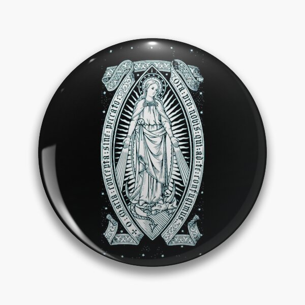Item preview, Celestial Madonna Figure Light Blue Intricate Frame designed and sold by CoralieSylva.