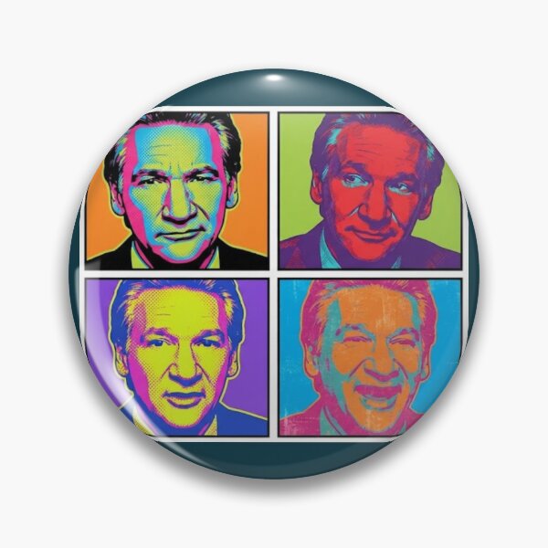 Item preview, Bill Maher Pop Art designed and sold by Halifaxartguy.