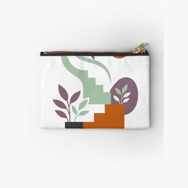 Item preview, Abstract Botanical Staircase – Geometric Nature Illustration designed and sold by meghnad.