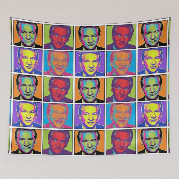 Item preview, Bill Maher Pop Art designed and sold by Halifaxartguy.