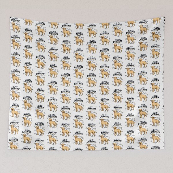 Item preview, Detailed Yellow Labrador Retriever Dog Anatomy Illustration for Animal Lovers designed and sold by Piiouf.