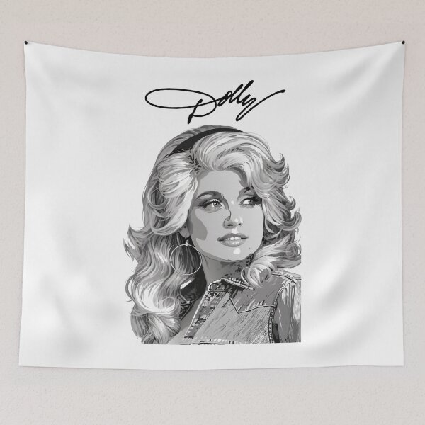 Item preview, Dolly Parton designed and sold by ModMonochrome.