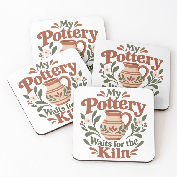 Item preview, My Pottery Waits for the Kiln Botanical Saying designed and sold by Bikivuno.