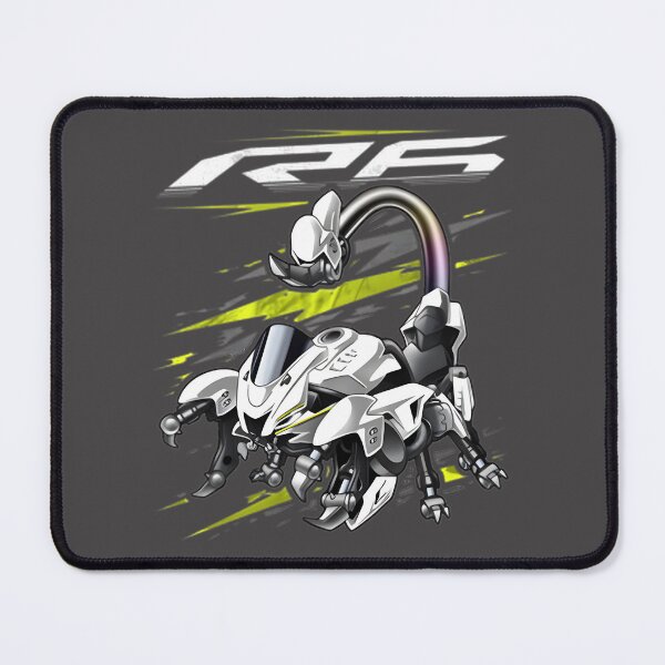 Item preview, Yamaha YZF R Motorcycle Design in Intensity White and Matte Silver Colors designed and sold by UnlimitedRAM.