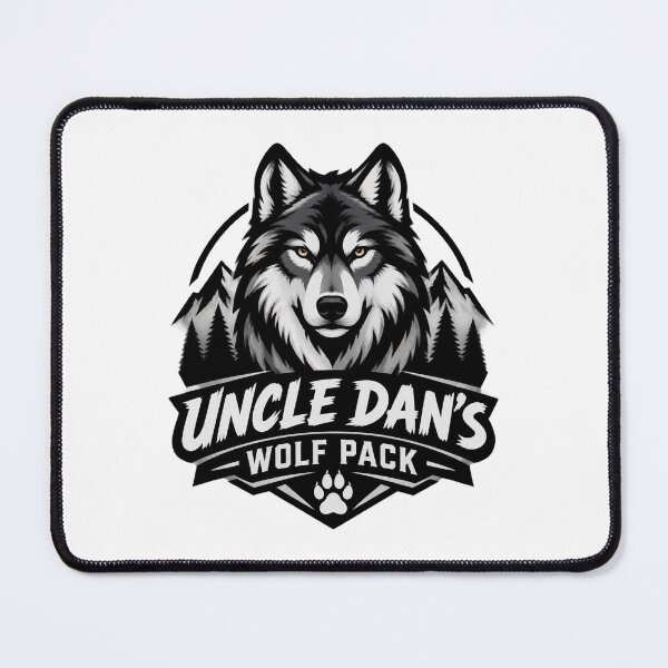 Item preview, Uncle Dan's Wolf Pack Design - Bold Wolf Graphic for Family and Friends designed and sold by SrTammutHatmakr.