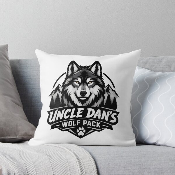 Item preview, Uncle Dan's Wolf Pack Design - Bold Wolf Graphic for Family and Friends designed and sold by SrTammutHatmakr.