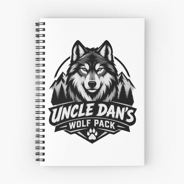Item preview, Uncle Dan's Wolf Pack Design - Bold Wolf Graphic for Family and Friends designed and sold by SrTammutHatmakr.