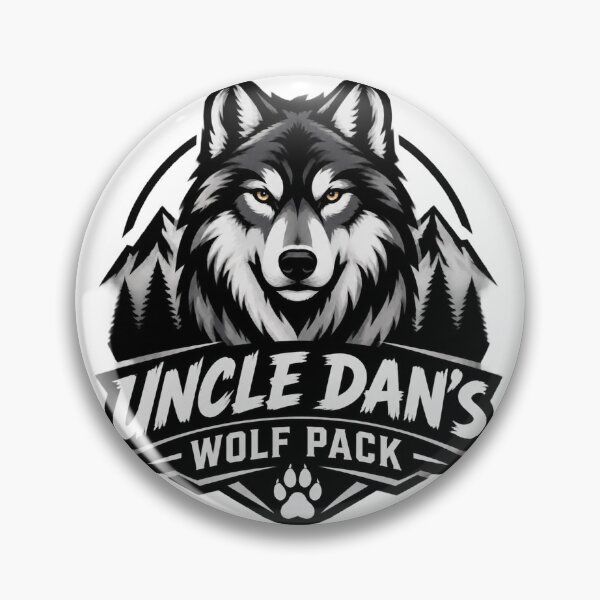Item preview, Uncle Dan's Wolf Pack Design - Bold Wolf Graphic for Family and Friends designed and sold by SrTammutHatmakr.