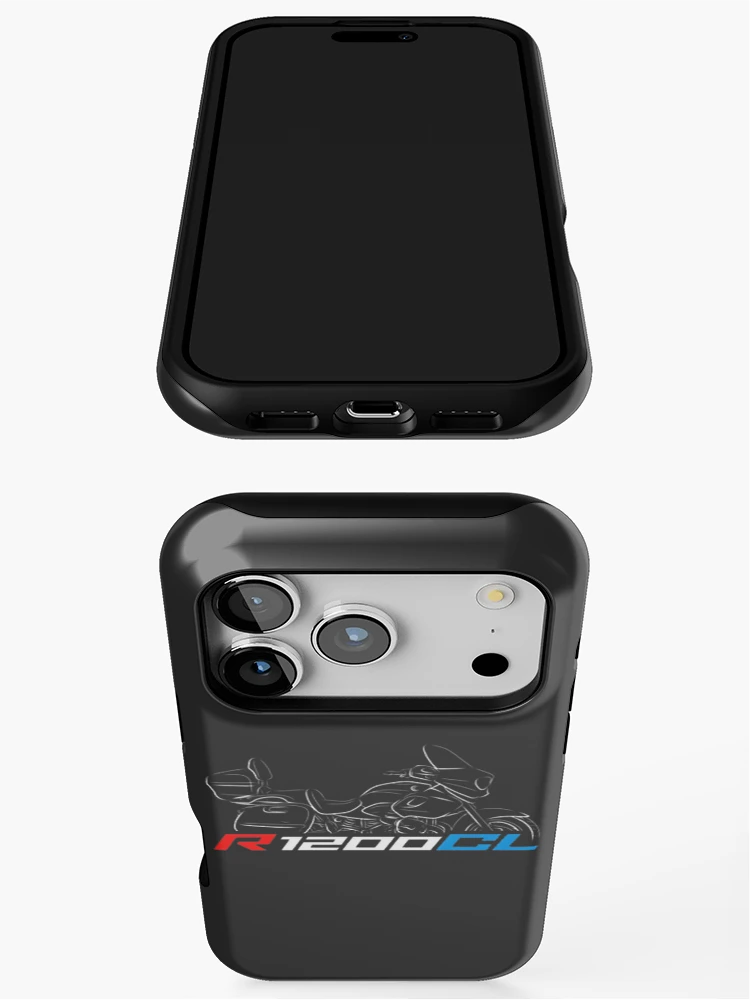 Thumbnail 3 of 4, iPhone Case, Abstract R CL Modern Minimalist Lettering Design designed and sold by UnlimitedRAM.