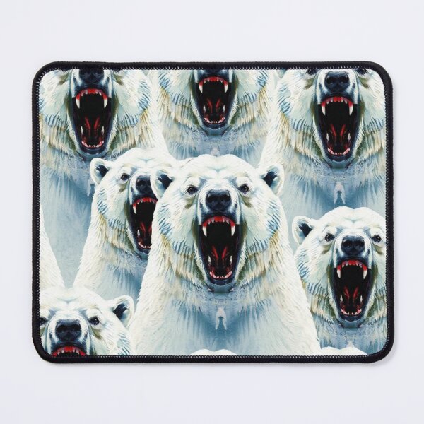 Item preview, Roaring Polar Bear Pattern designed and sold by pUNKnown.