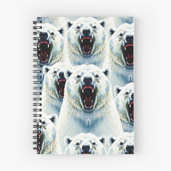 Item preview, Roaring Polar Bear Pattern designed and sold by pUNKnown.