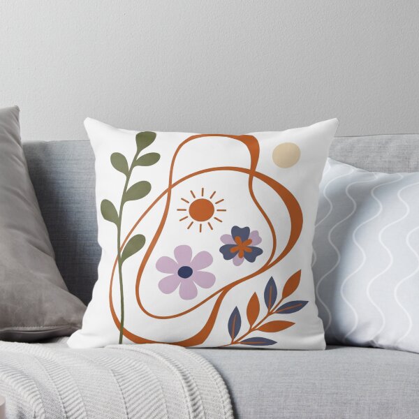Item preview, Solar Garden Loop – Minimalist Abstract Botanical Art designed and sold by meghnad.