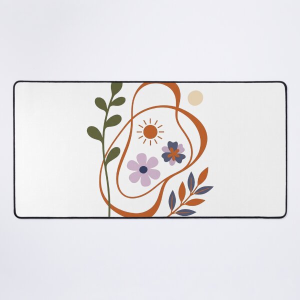 Item preview, Solar Garden Loop – Minimalist Abstract Botanical Art designed and sold by meghnad.