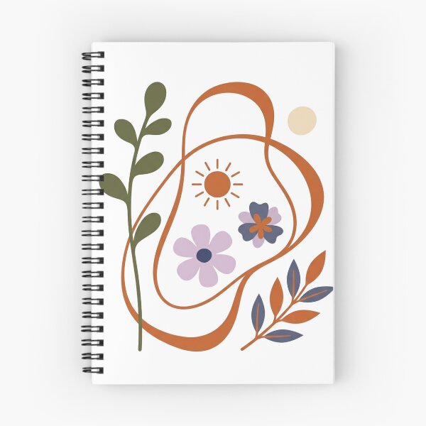 Item preview, Solar Garden Loop – Minimalist Abstract Botanical Art designed and sold by meghnad.