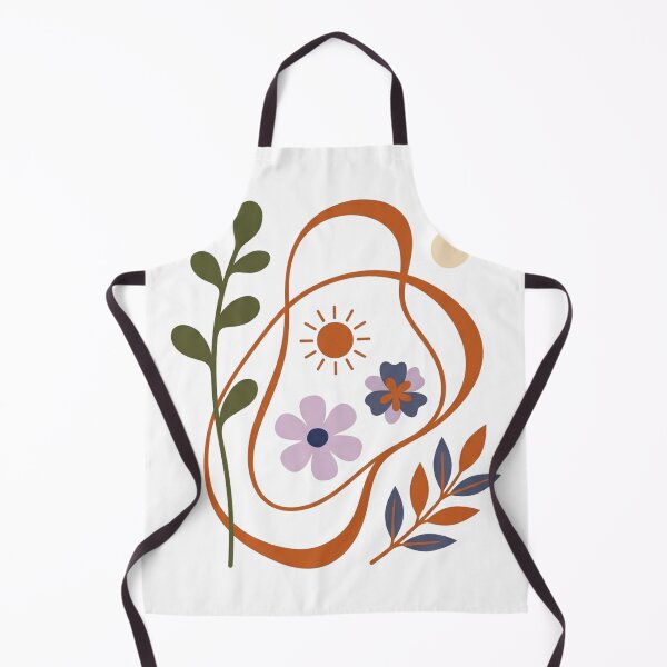 Item preview, Solar Garden Loop – Minimalist Abstract Botanical Art designed and sold by meghnad.