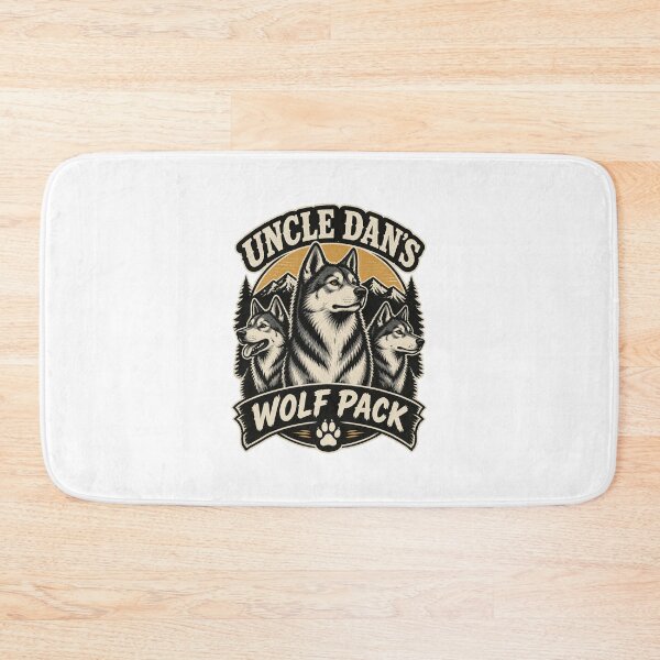 Item preview, Uncle Dan's Wolf Pack Design - Bold and Fierce Wolf Graphic designed and sold by SrTammutHatmakr.