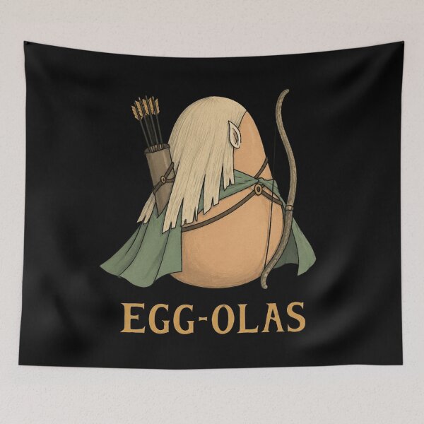 Item preview, Egg-Olas Legolas designed and sold by Emilykerryart.