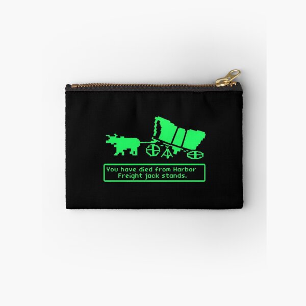 Item preview, You Have Died From Harbor Freight Jack Stands Funny Mechanic Humor Design designed and sold by UnlimitedRAM.