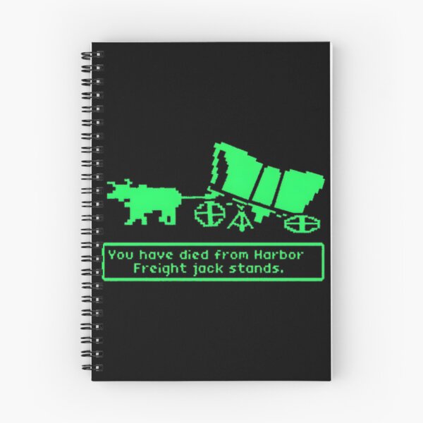 Item preview, You Have Died From Harbor Freight Jack Stands Funny Mechanic Humor Design designed and sold by UnlimitedRAM.