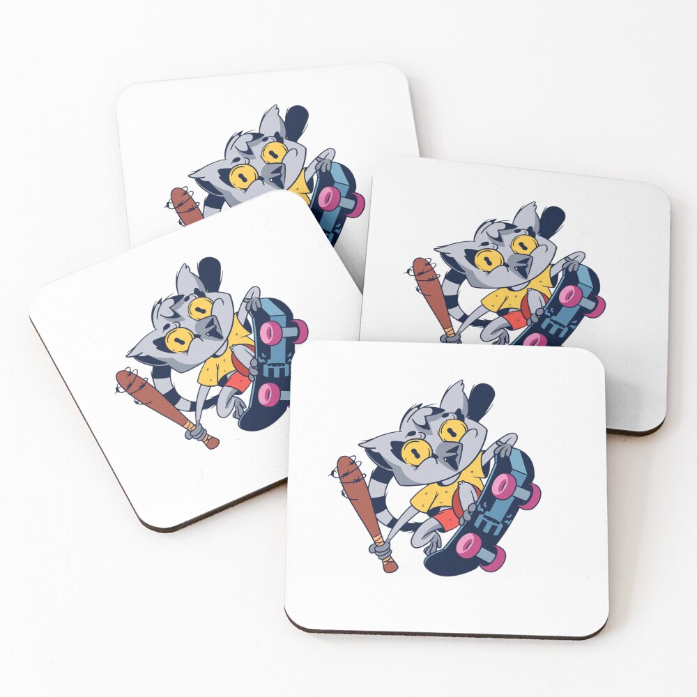 Item preview, Coasters (Set of 4) designed and sold by Street-Beasts.