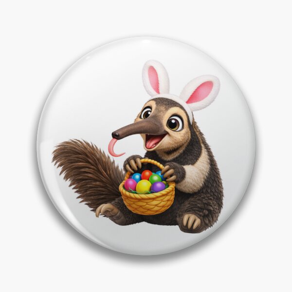 Item preview, Anteater Easter Bunny designed and sold by Sillytoe.