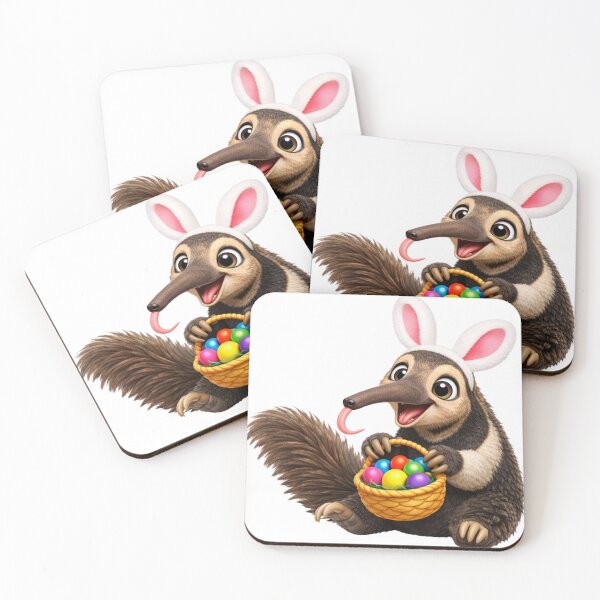 Item preview, Anteater Easter Bunny designed and sold by Sillytoe.