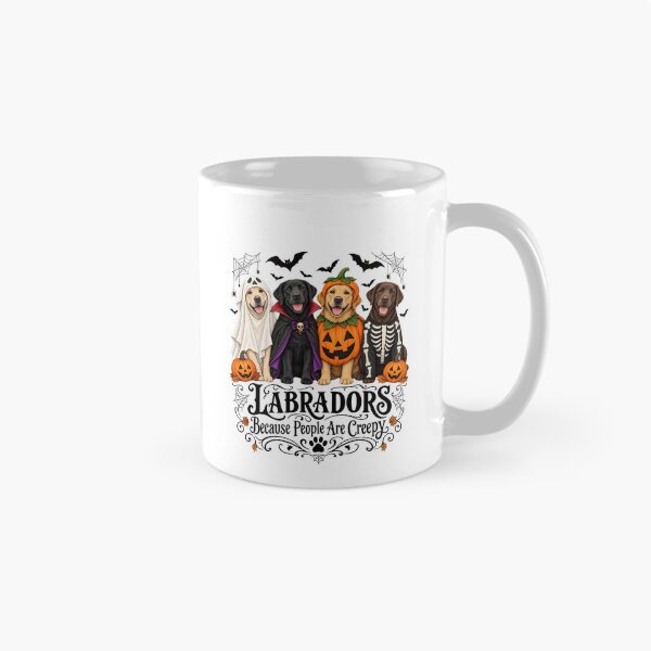 Item preview, Labradors Because People Are Creepy designed and sold by The-Mut3d-Ghost.