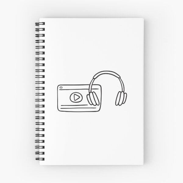 Item preview, An illustration of Headphones lying next to a video player designed and sold by rasagamastore.