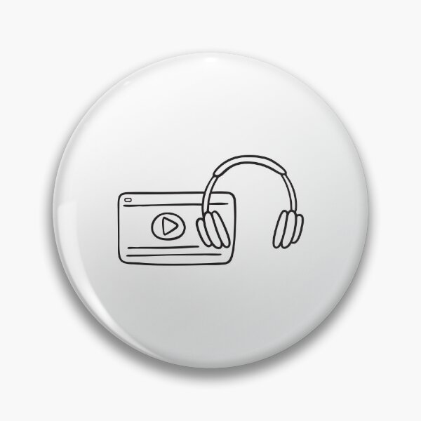 Item preview, An illustration of Headphones lying next to a video player designed and sold by rasagamastore.