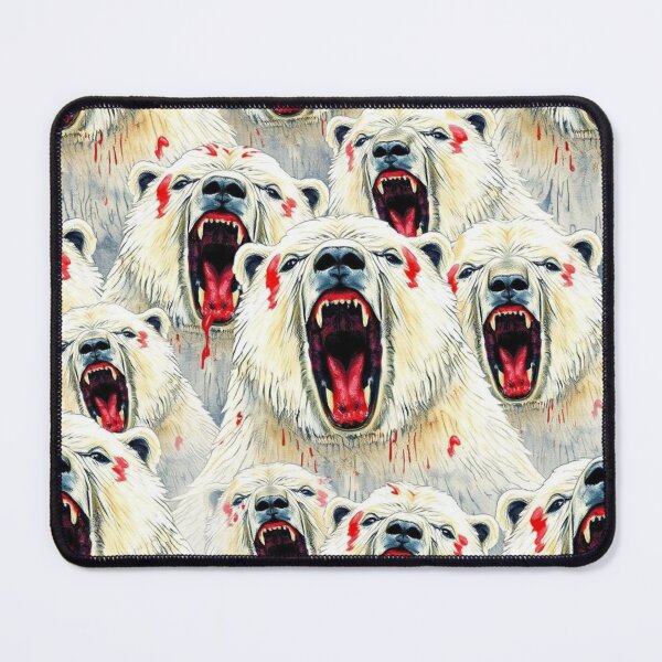 Item preview, Roaring Polar Bear Pattern designed and sold by pUNKnown.