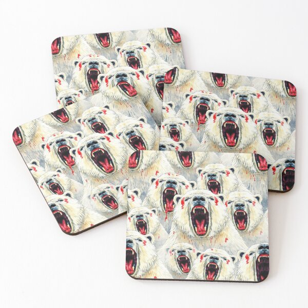 Item preview, Roaring Polar Bear Pattern designed and sold by pUNKnown.