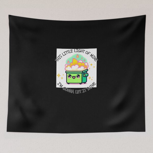 Item preview, This Little Light Of Mine. I'M Gonna Let It Shine Dumpster Fire  designed and sold by ploudegystir.