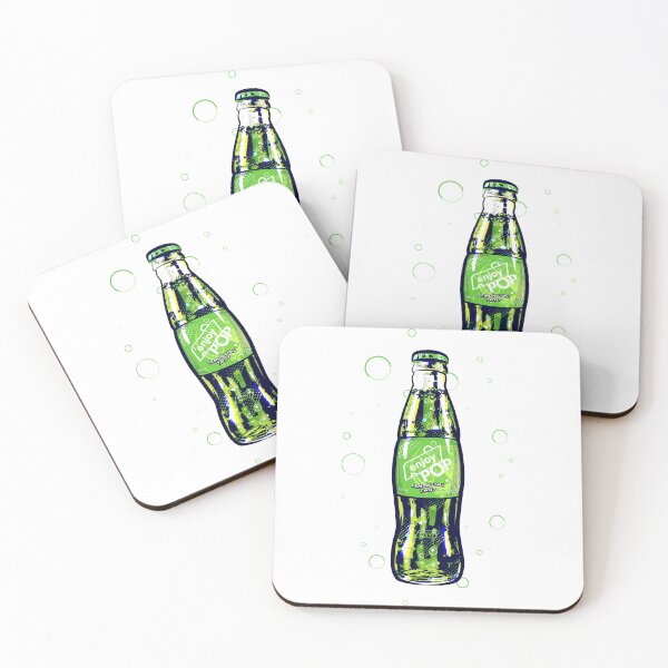 Item preview, "Lemon Lime Twist Bottle Bubbles" (W) designed and sold by  Enjoy Artwork .