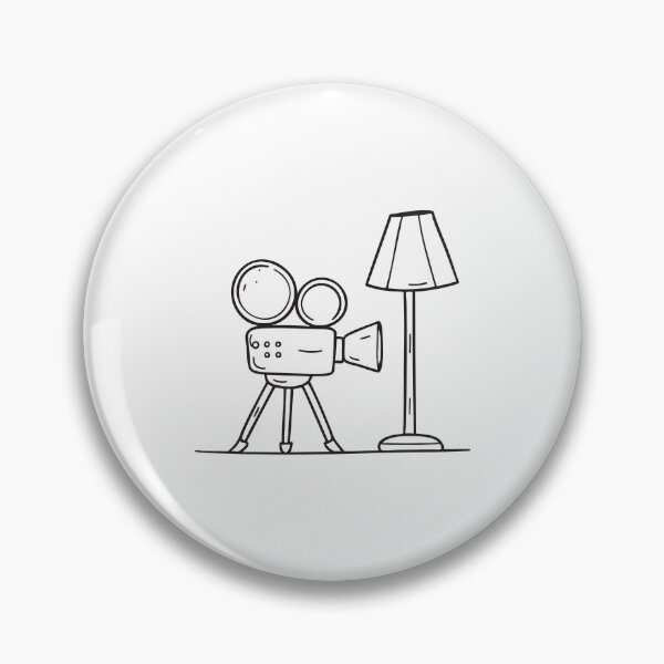 Item preview, An illustration of video recorder placed near a lamp designed and sold by rasagamastore.