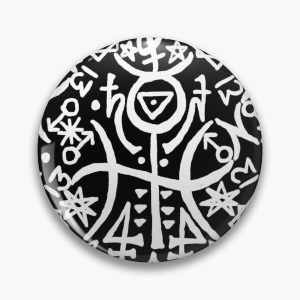 Item preview, Sigil of Mastery on Black designed and sold by QAF Warlock Patterns.