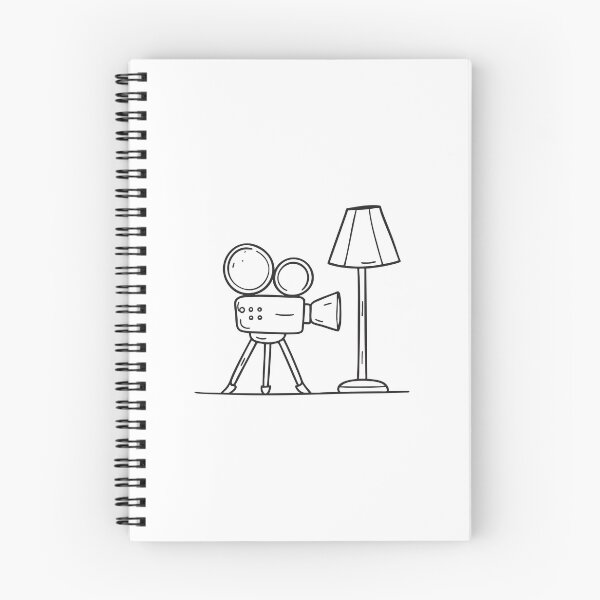 Item preview, An illustration of video recorder placed near a lamp designed and sold by rasagamastore.