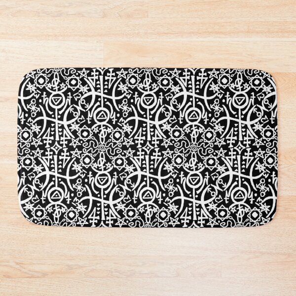 Item preview, Sigil of Mastery on Black designed and sold by QAF Warlock Patterns.