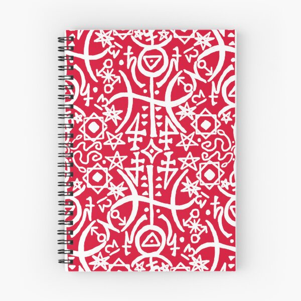 Item preview, Sigil of Mastery Bone on Crimson designed and sold by QAF Warlock Patterns.