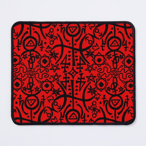 Item preview, Sigil of Mastery in Black designed and sold by QAF Warlock Patterns.
