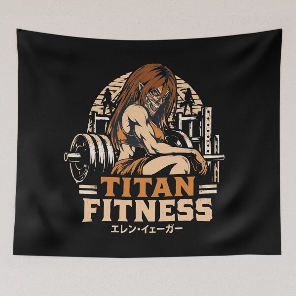 Aperçu de l'œuvre Titan Fitness créée et vendue par elsiechillqzde.