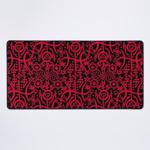 Item preview, Sigil of Mastery in Red designed and sold by QAF Warlock Patterns.