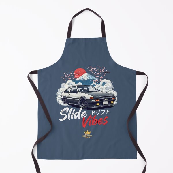 Item preview, Slide Vibes JDM Drift Car AE86 Mt Fuji Cherry Blossoms Japanese Streetwear Art designed and sold by digitalbob60.